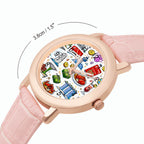 Custom Women's Leather Watch