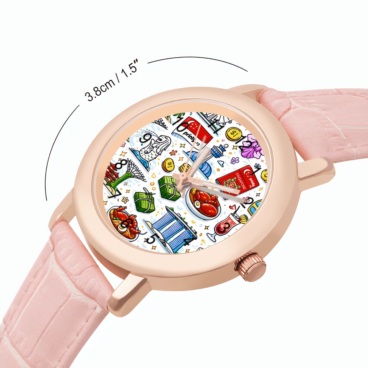 Custom Women's Leather Watch