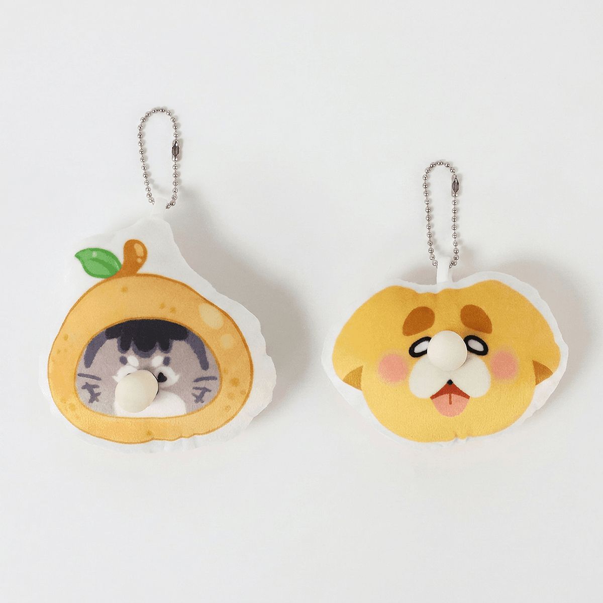 Custom Cute Snot Bubble Plush Keychain