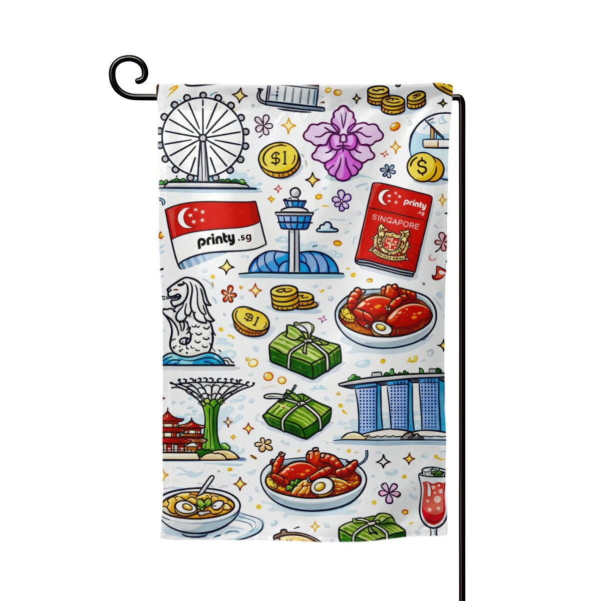 Custom Square Garden Flags