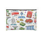 Custom Reusable Paper Toiletry Bag