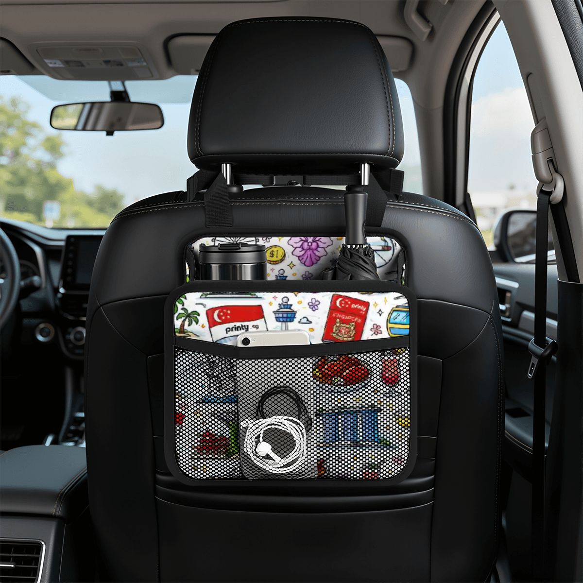 Custom Car Seat Organizer