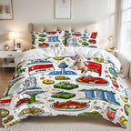 Custom Queen Duvet Cover Set