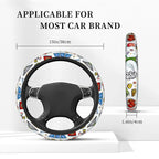 Custom Thickened Elastic Car Steering Wheel Cover
