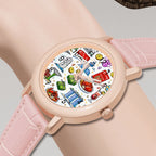 Custom Women's Leather Watch