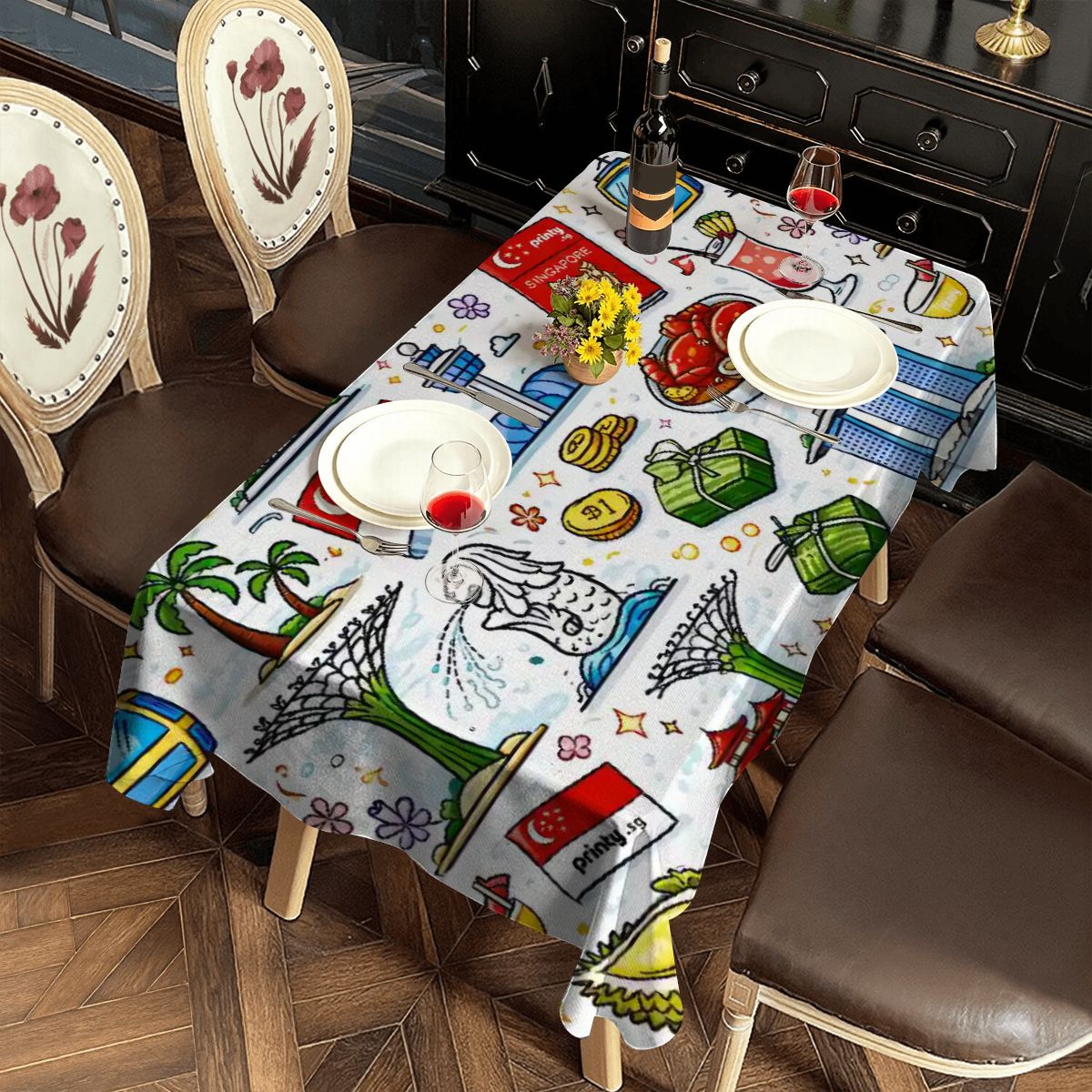 Custom Rectangular Tablecloth