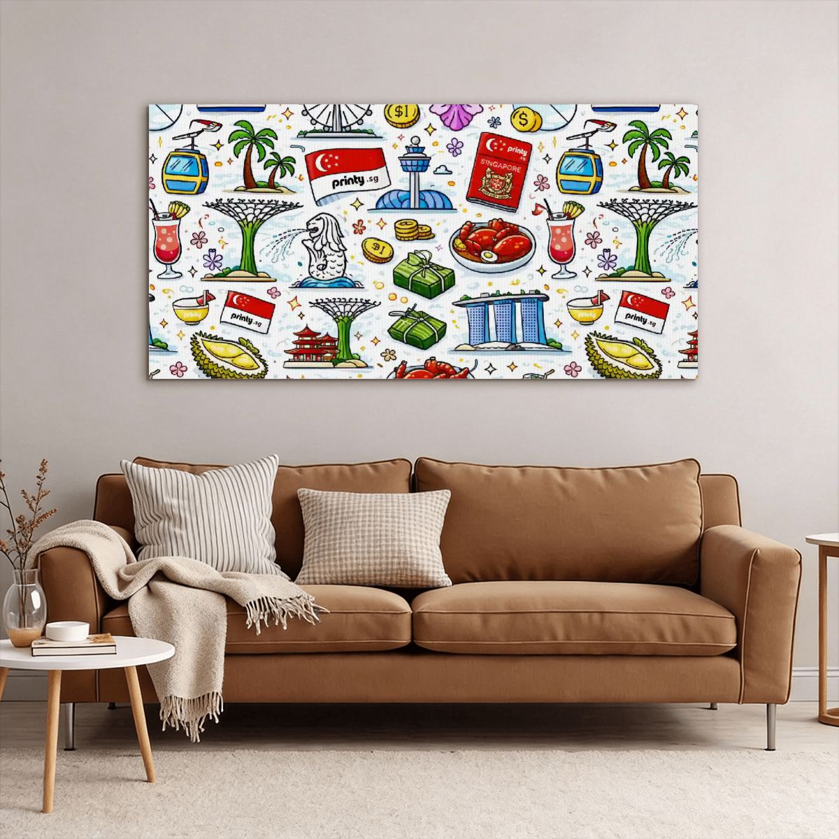 Custom Canvas Prints Wall Art (2:1)