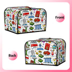 Custom 4 Slice Toaster Cover