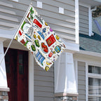 Custom Large Outdoor Decor Flags Double Sided (2:3)