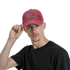 Custom Unisex Washed Denim Baseball Cap