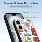 Custom iPhone 16 Glass Phone Case