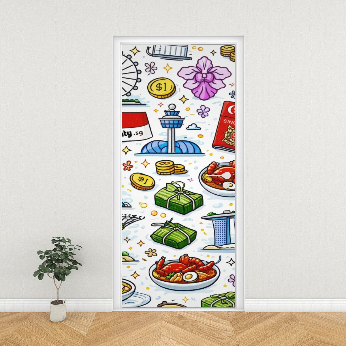 Custom Door Sticker
