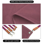 Custom Children's Canvas Cross Back Apron with Pockets