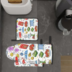 Custom Oven Mitts and Pot Holders Sets (3pcs)