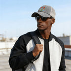 Custom Washed Denim Mesh Cap