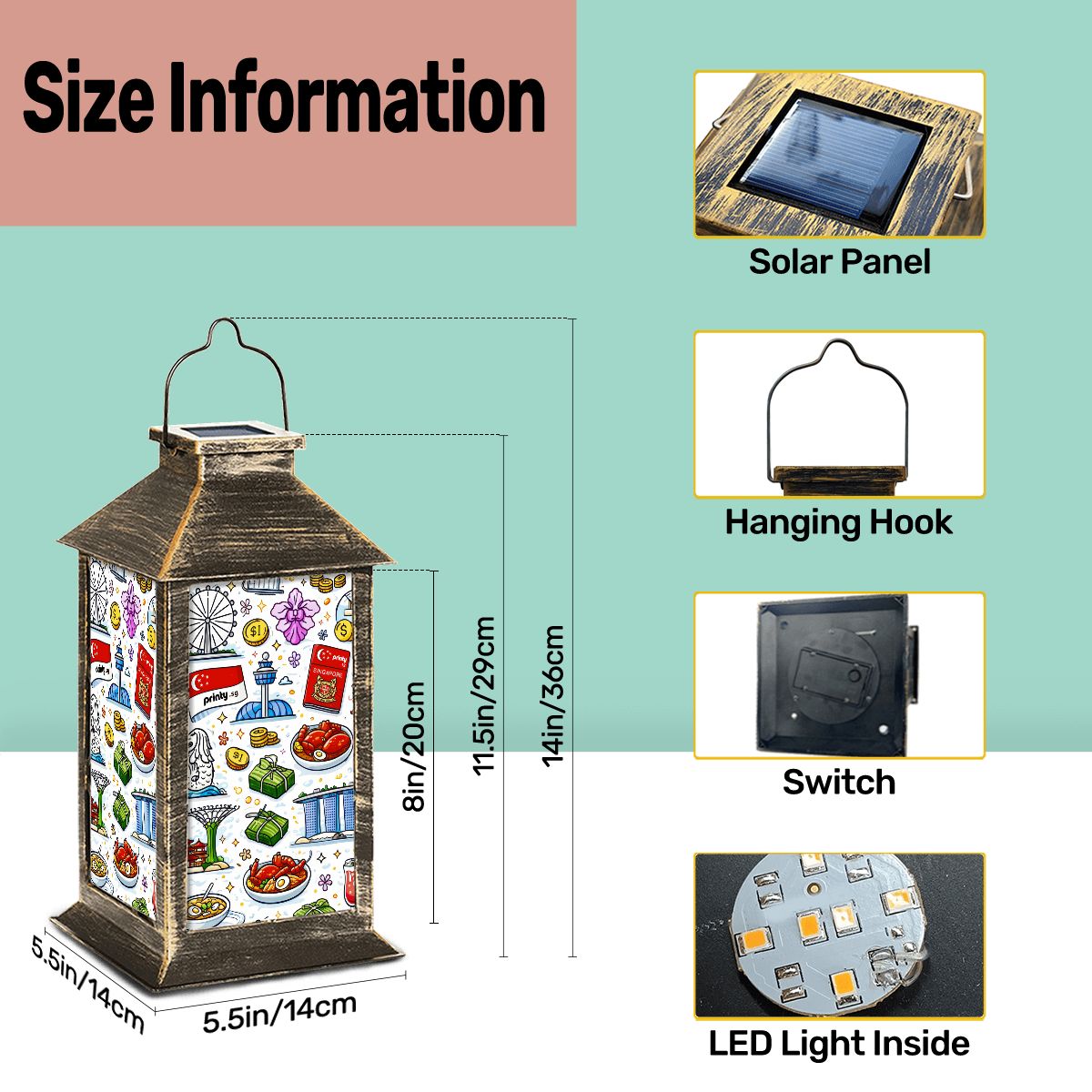 Custom Solar Lantern