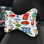 Custom Car Neck Pillow 2 Pcs