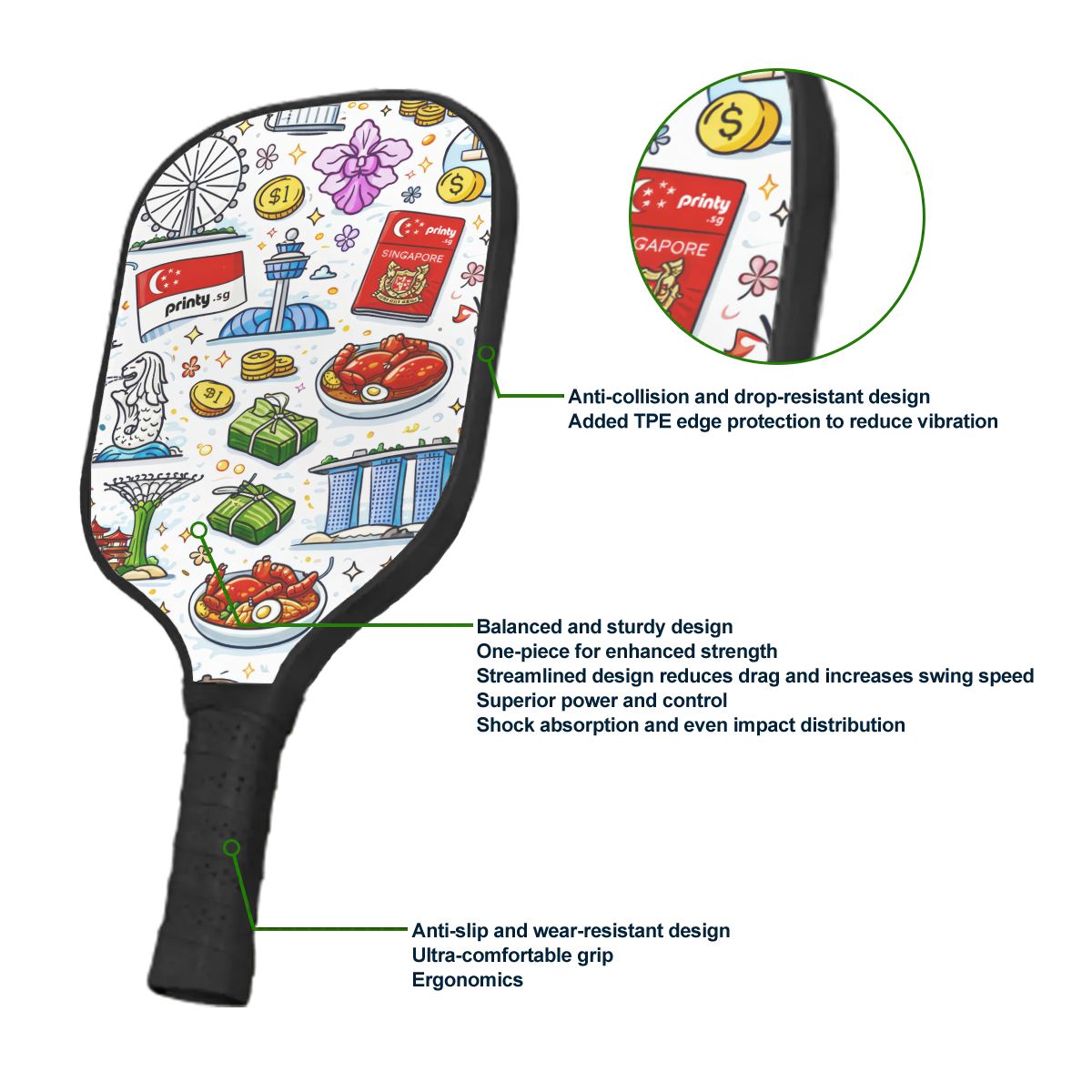 Custom Pickleball Paddle