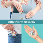 Custom Round Small Pill Box