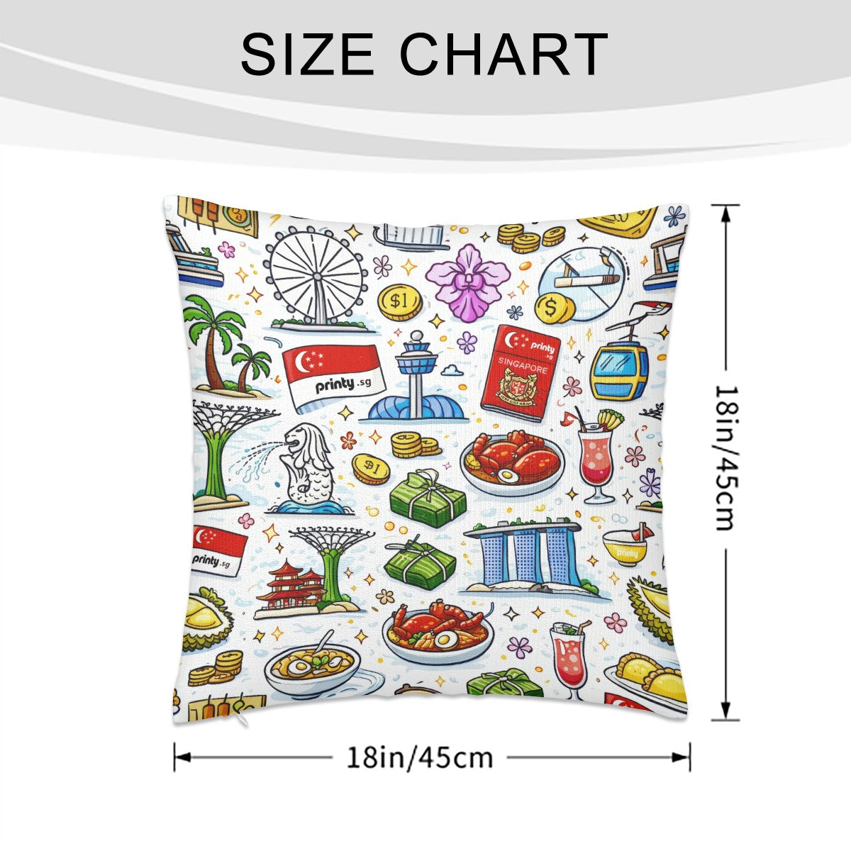 Custom Plush Throw Pillow Covers (Single-Sided Design)