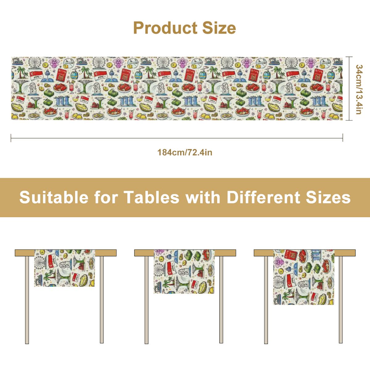 Custom Linen Table Runner