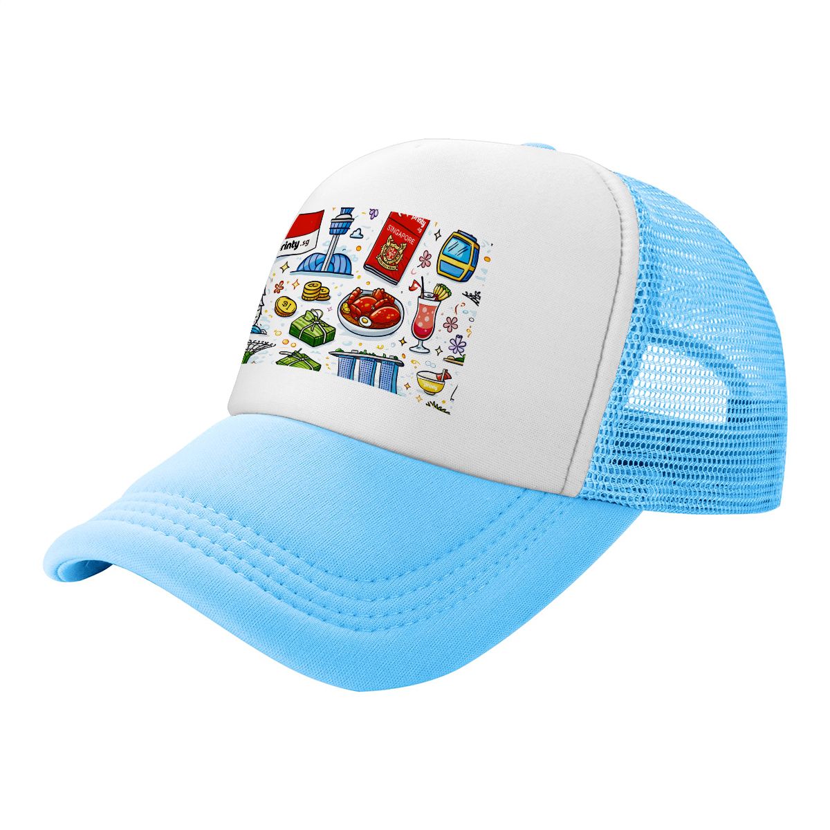 Custom Kids Mesh Baseball Cap