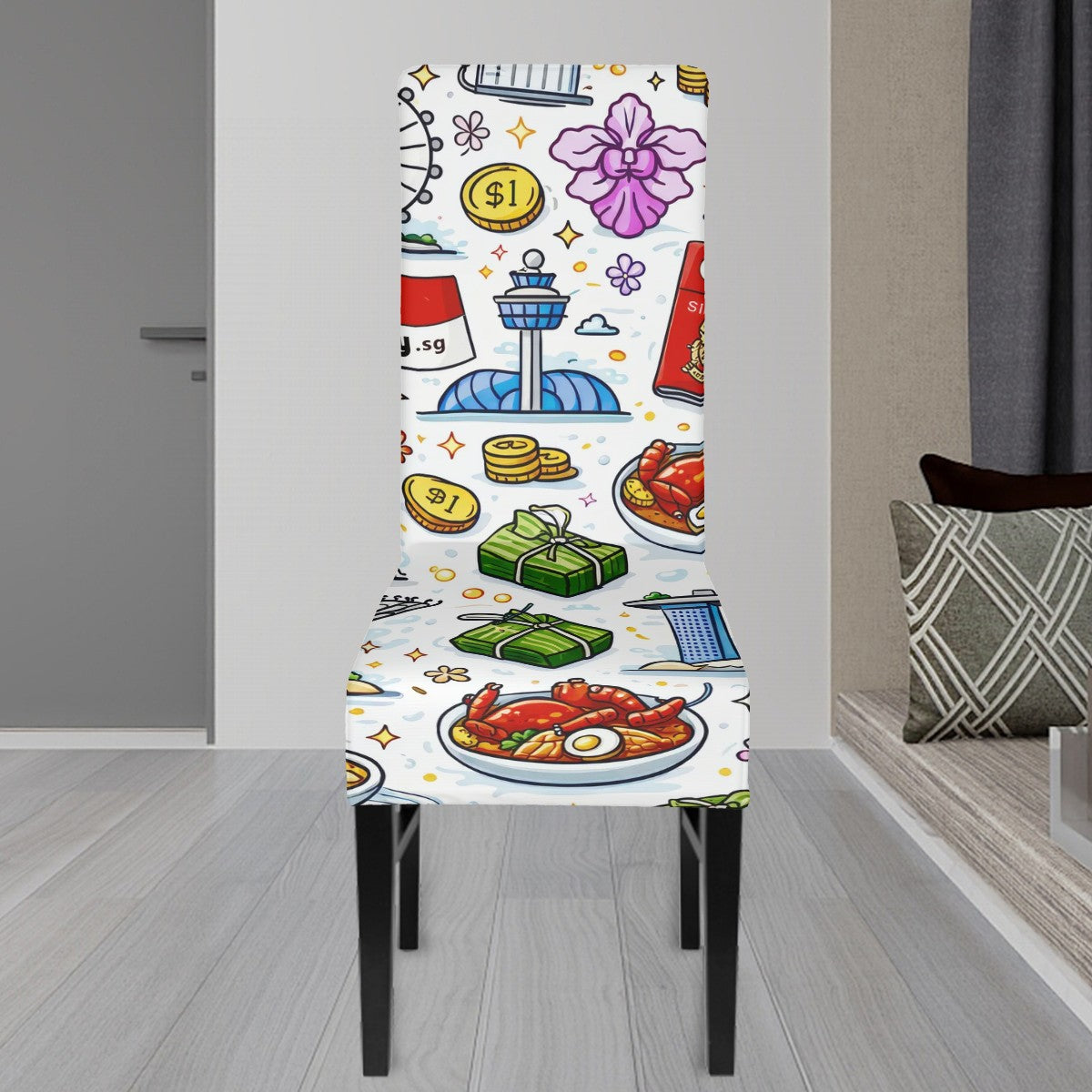Custom Dining Chair Cover