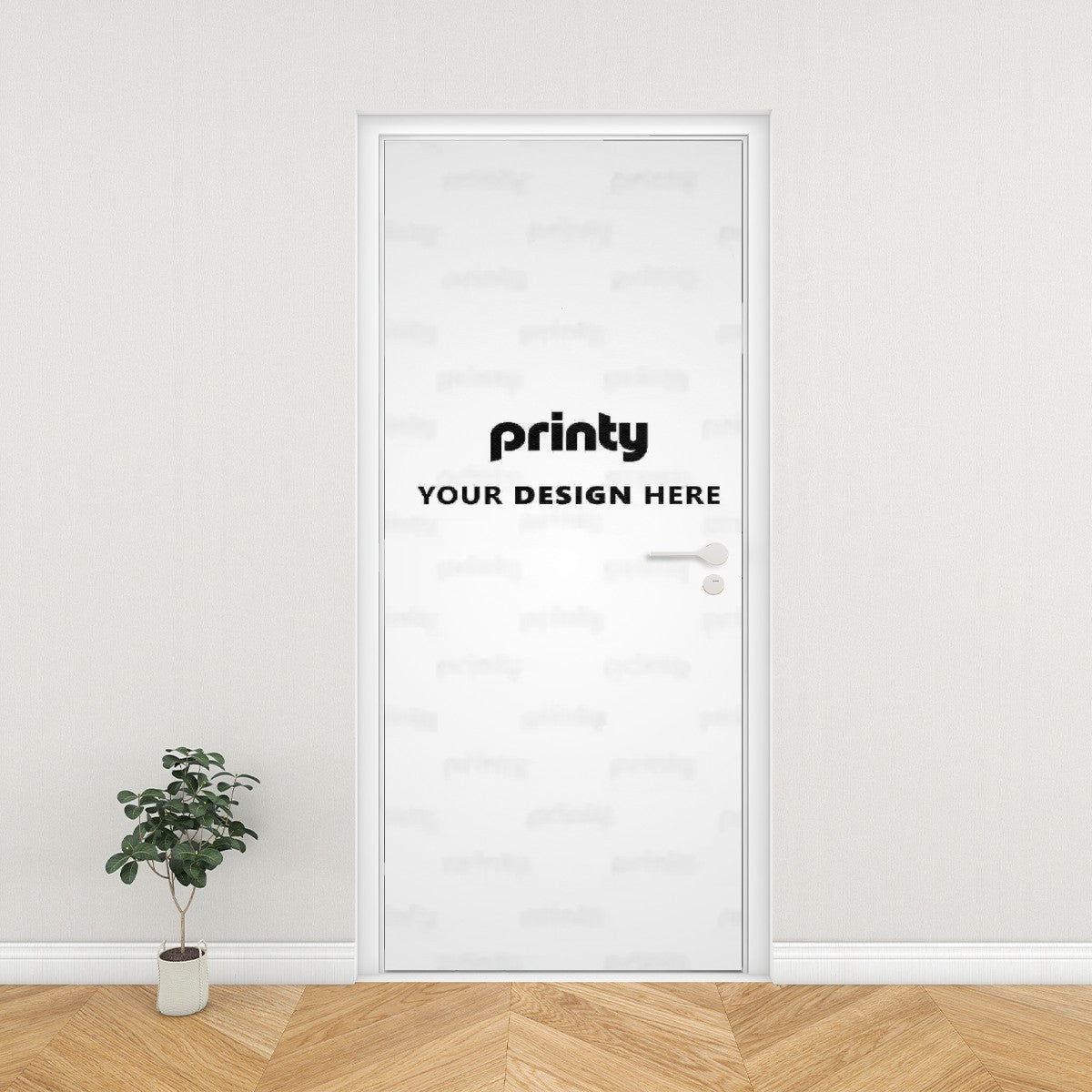 Custom Door Sticker