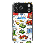 Custom iPhone 17 Pro Max Glass Phone Case