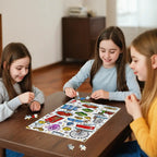 Custom Wooden Jigsaw Puzzles 300 pcs (Vertical)