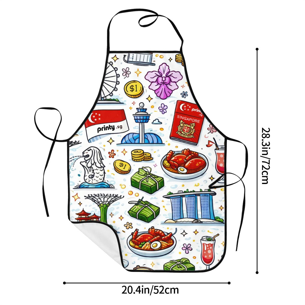 Custom Adult Apron with Pockets