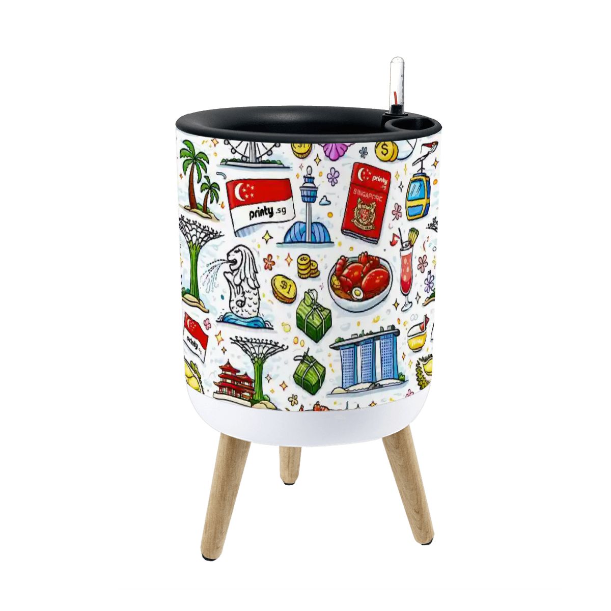 Custom Flower Pot with Legs