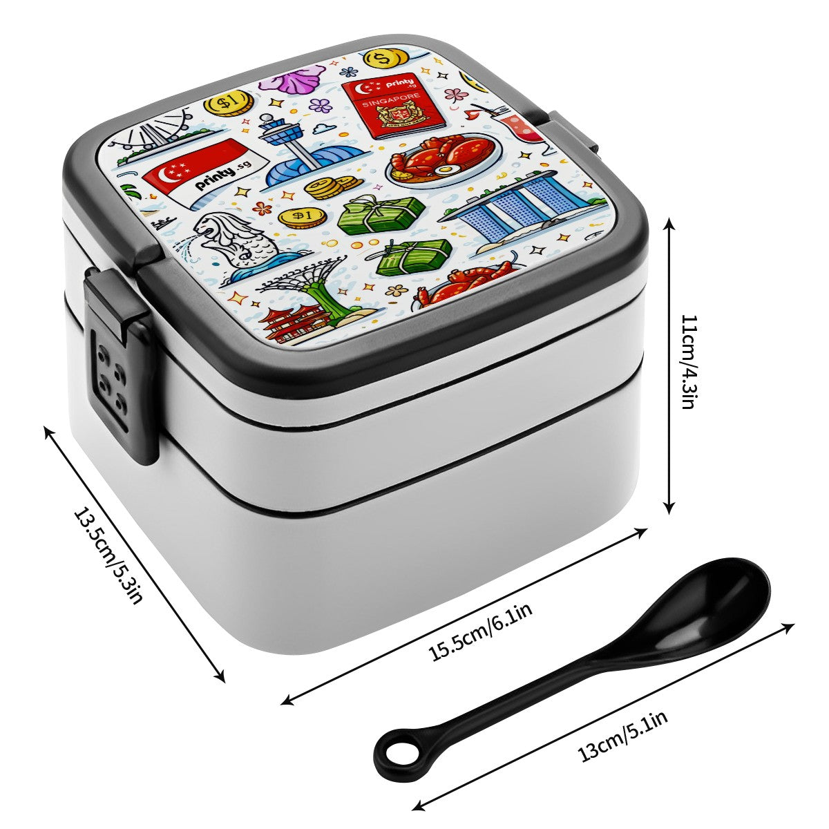 Custom Stackable Bento Box