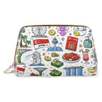 Custom Small Leather Makeup Bag