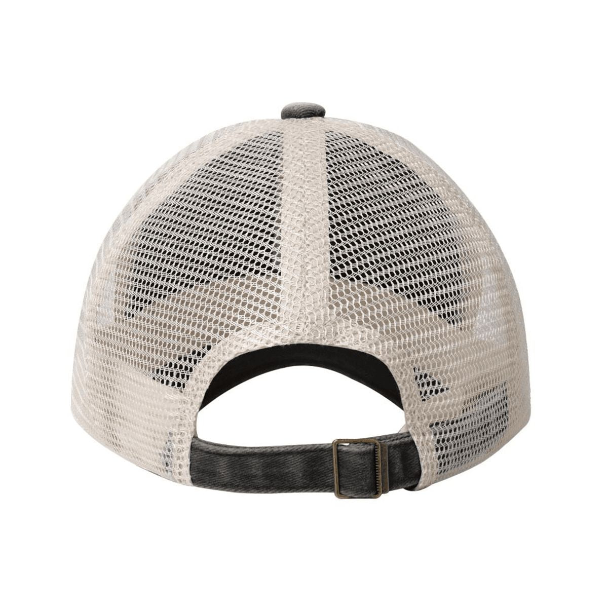 Custom Washed Denim Mesh Cap