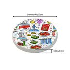 Custom Diatomaceous Earth Coaster