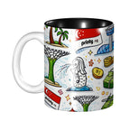 Custom Ceramic Coffee Mugs (11oz)