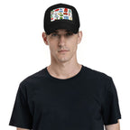Custom Curved Eaves Trucker Hat (Solid Color)