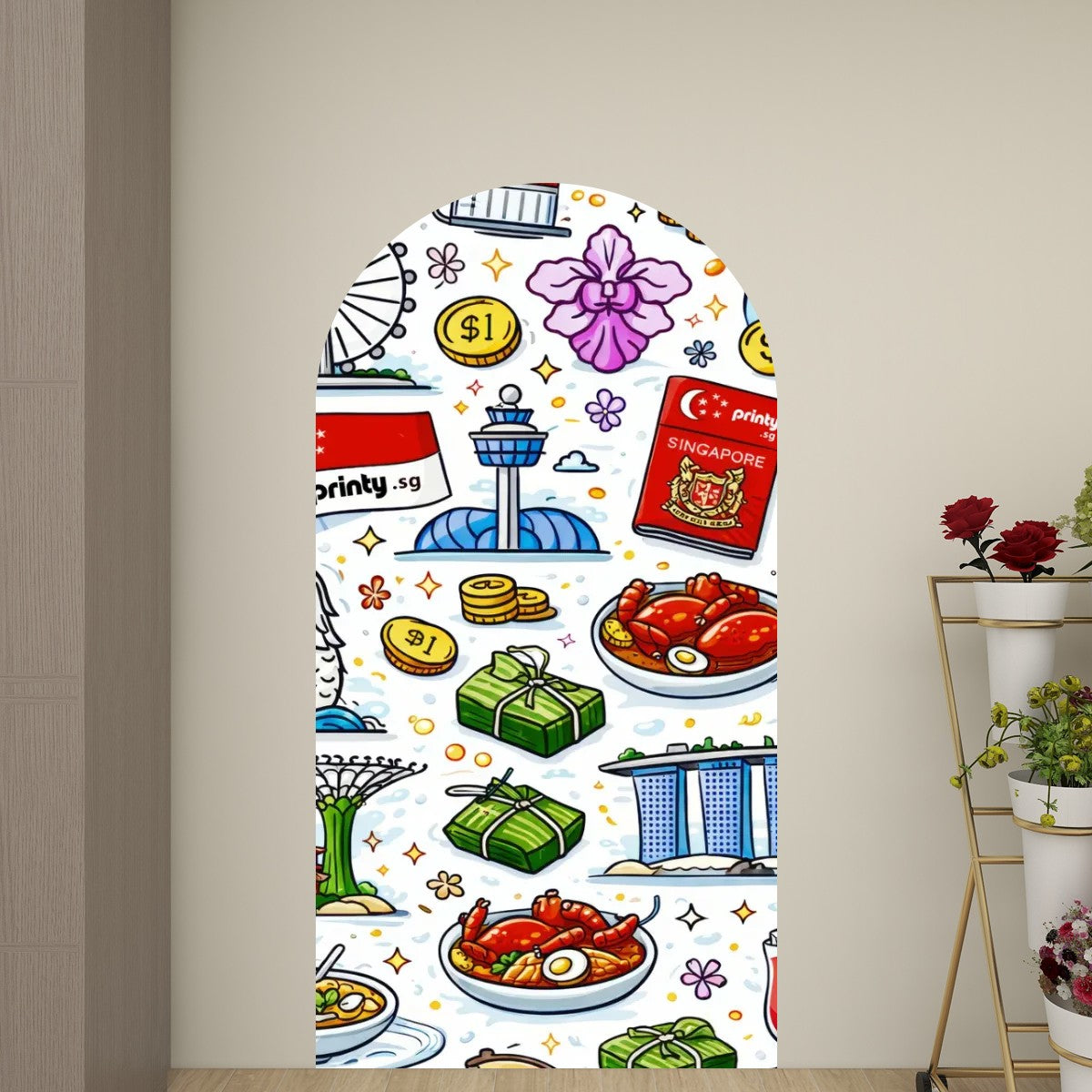 Custom Arch Wall Decals