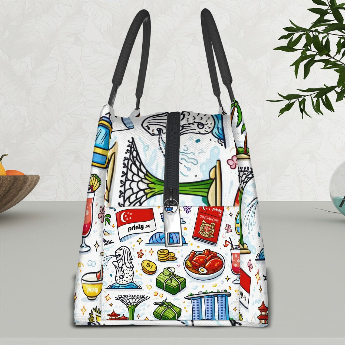 Custom Insulated Lunch Bag with Aluminum Film
