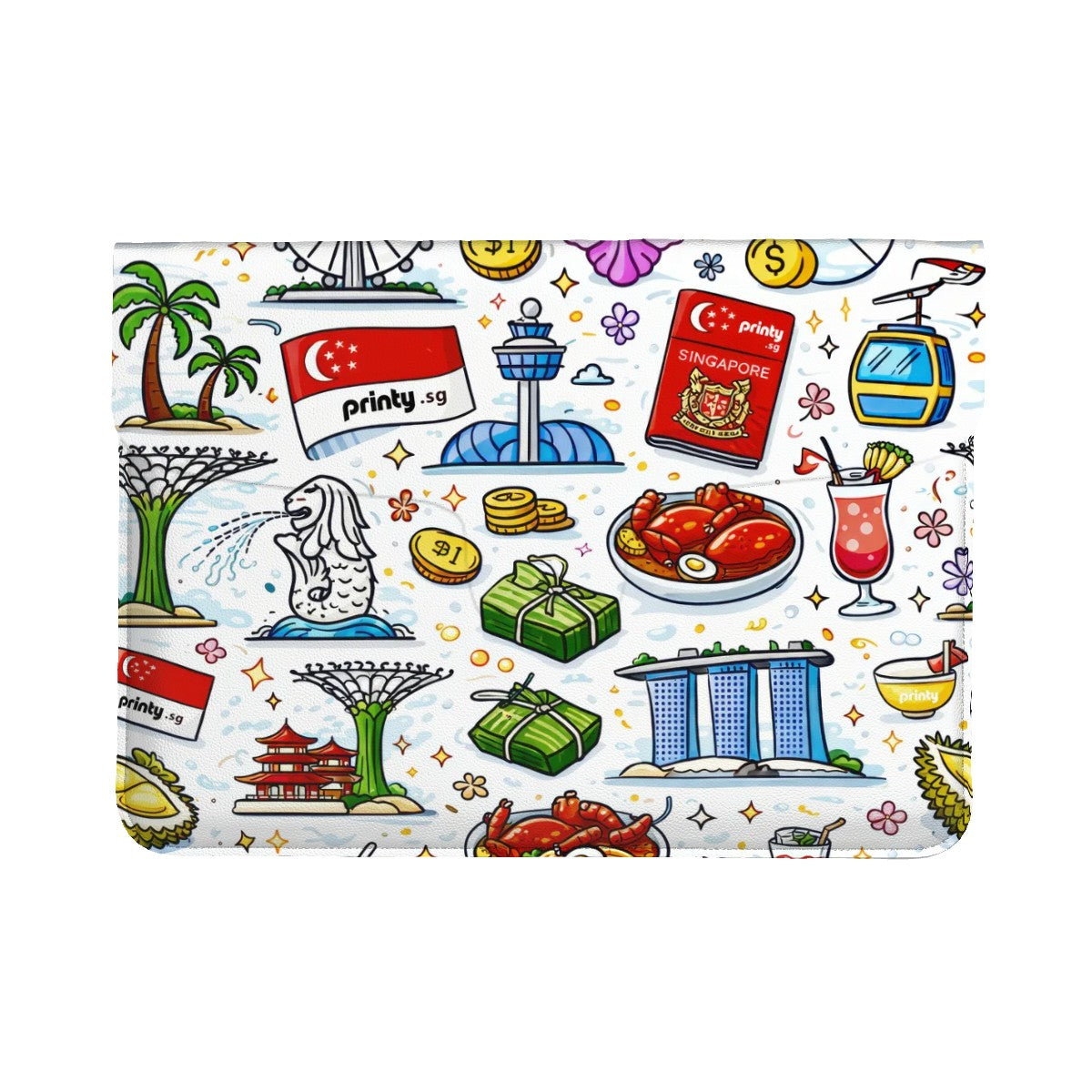 Custom Leather Laptop Case (Horizontal)
