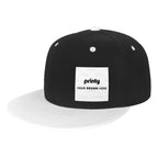 Custom Flat Bill Hats Hip Hop Style (Side Pattern)