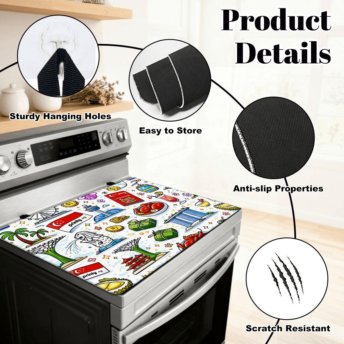 Custom Stove Cover