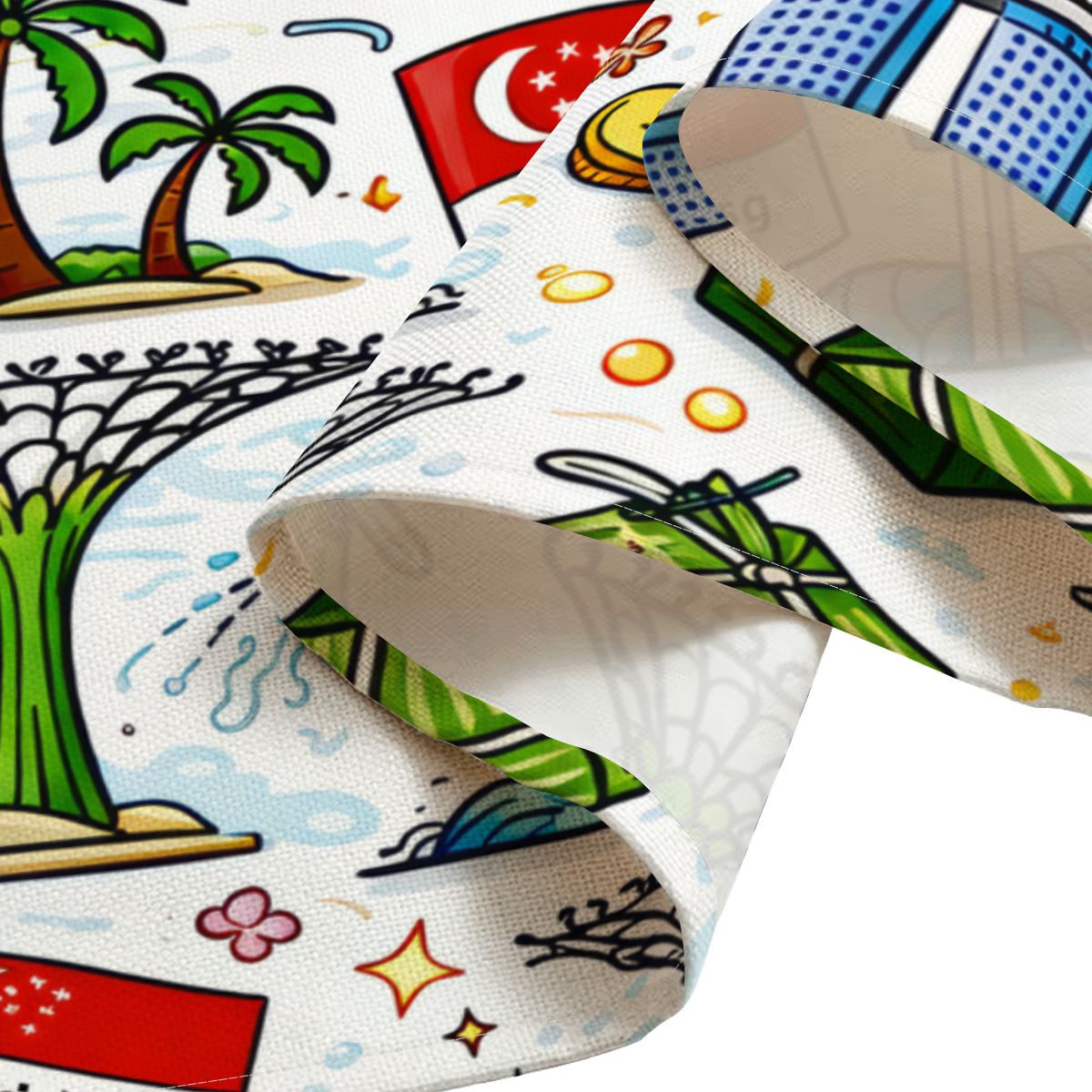 Custom Faux Linen Placemats Set of 4