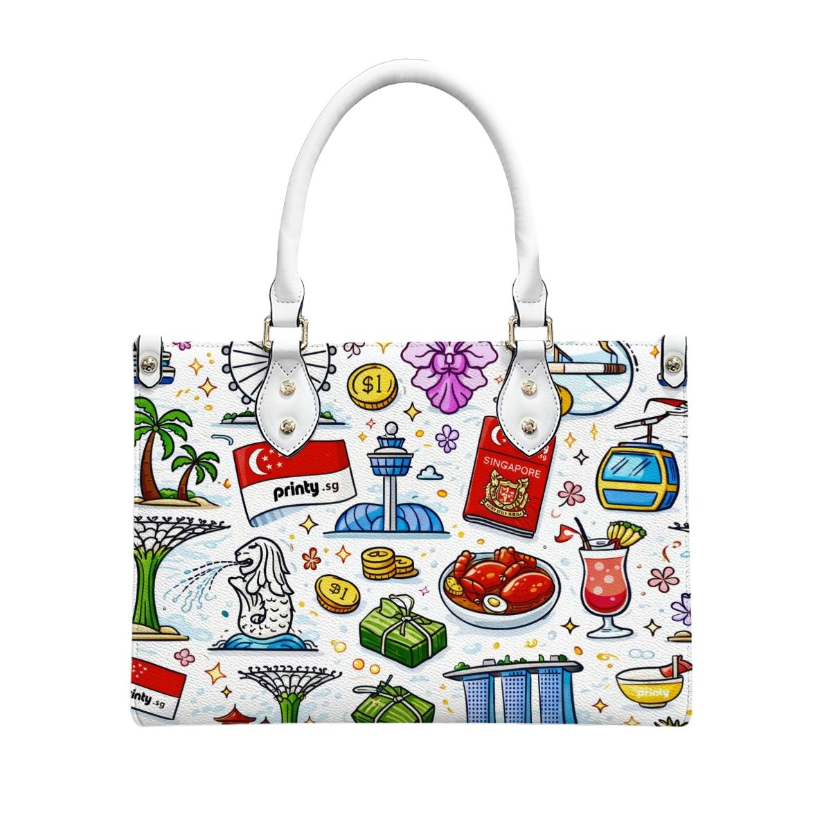 Custom PU Tote Bag for Women