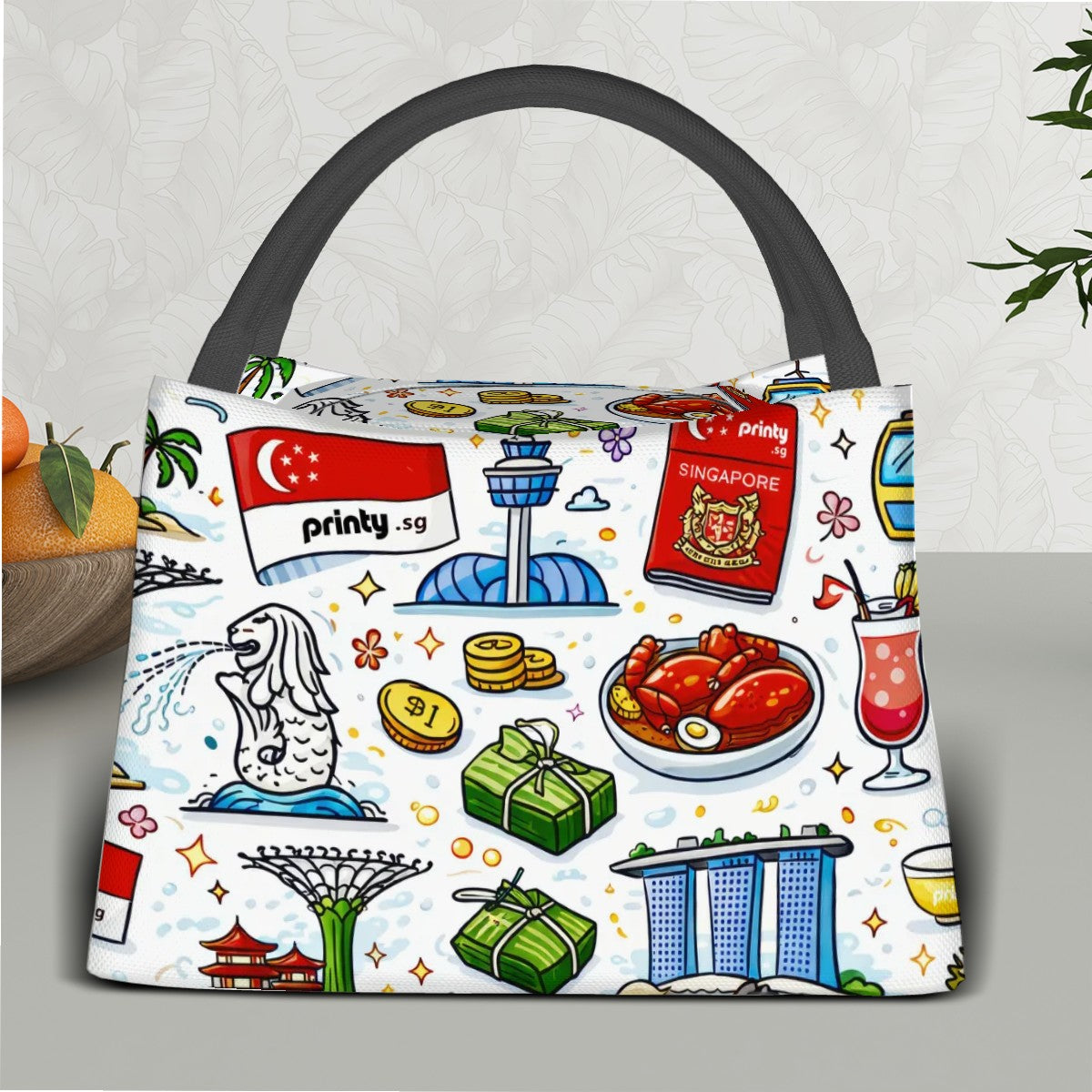 Custom Insulated Lunch Bag with Aluminum Film
