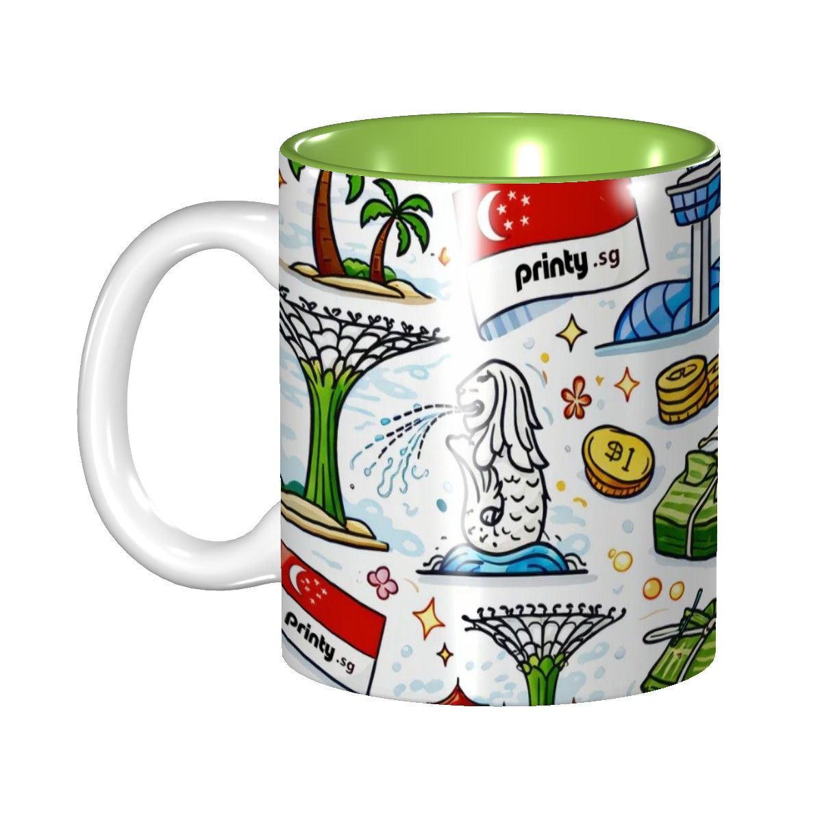 Custom Ceramic Coffee Mugs (11oz)