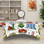 Custom Stretch Table Cloth Rectangle Table Covers