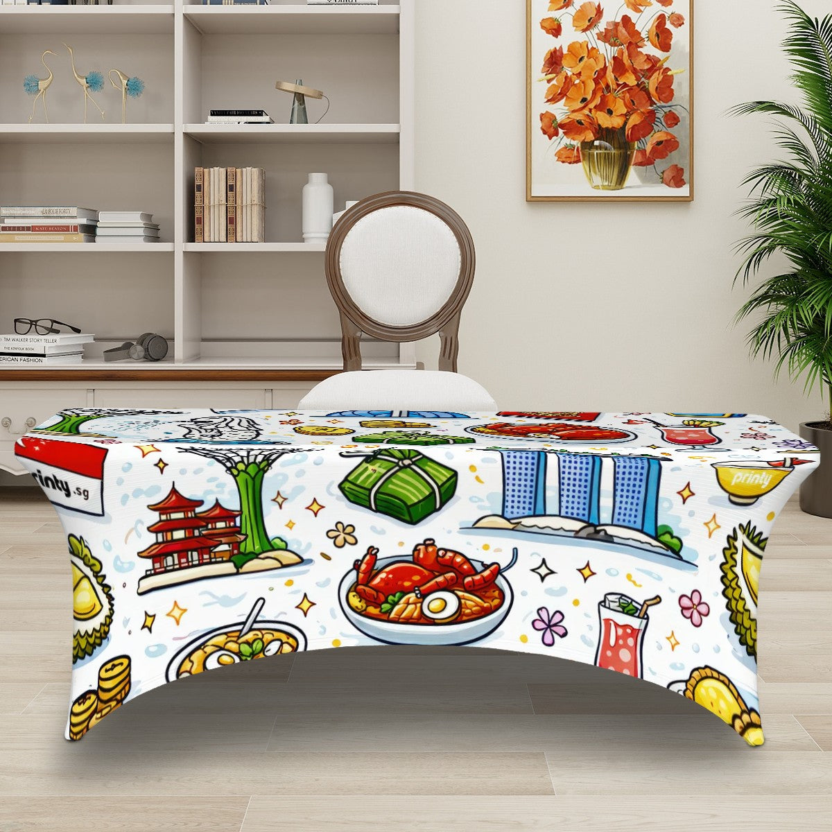 Custom Stretch Table Cloth Rectangle Table Covers