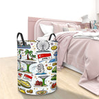 Custom Circular Laundry Basket